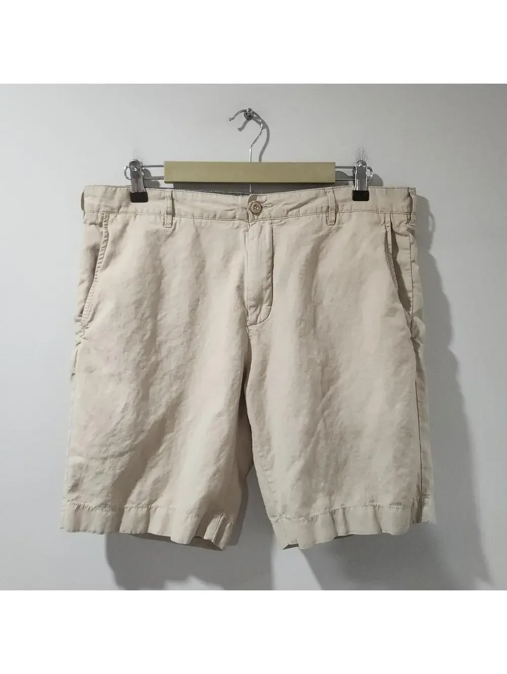 Faherty Shorts Linen Blend Chino Lightweight Outdoor Casual Golf Mens 36